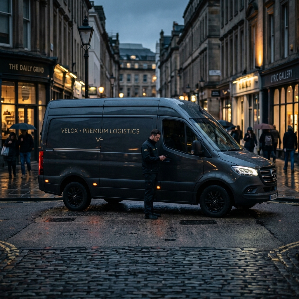 Global Logistics Professional Delivery Van